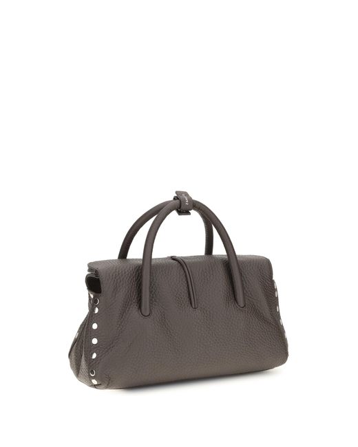 Zanellato Multicolor Dotta Centauro Shoulder Bag Calf Leather Bos Taurus