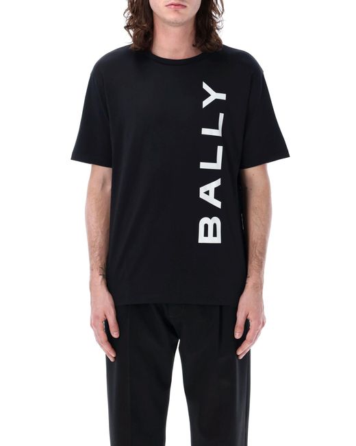 Bally Black Logo T-Shirt for men