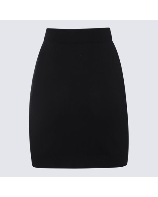 Vivienne Westwood Black Cotton Mini Skirt