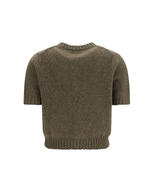 Khaite Gray Nora Cardigan Kashmir/Capra Hircus