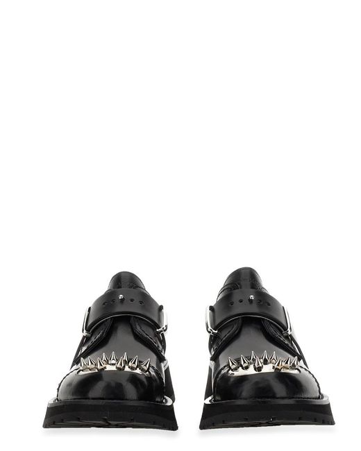 Alexander McQueen Black Loafers With Studs for men