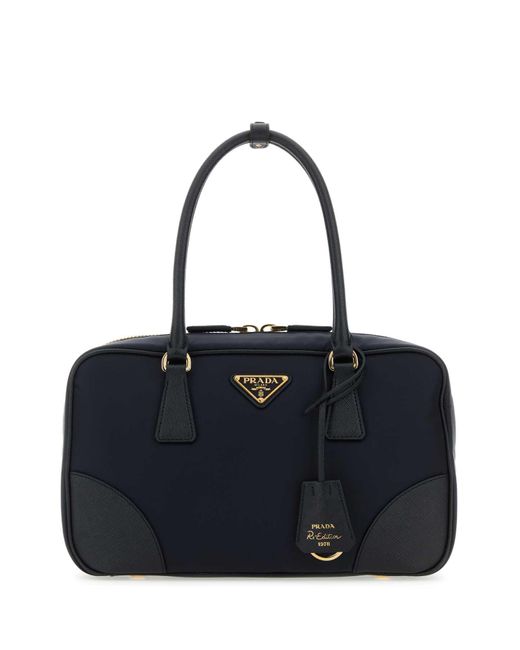 Prada Blue Handbags