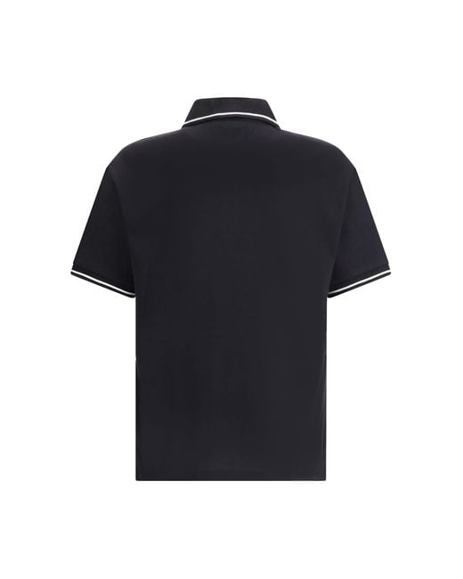 Amiri Blue Logoed Polo Shirt for men