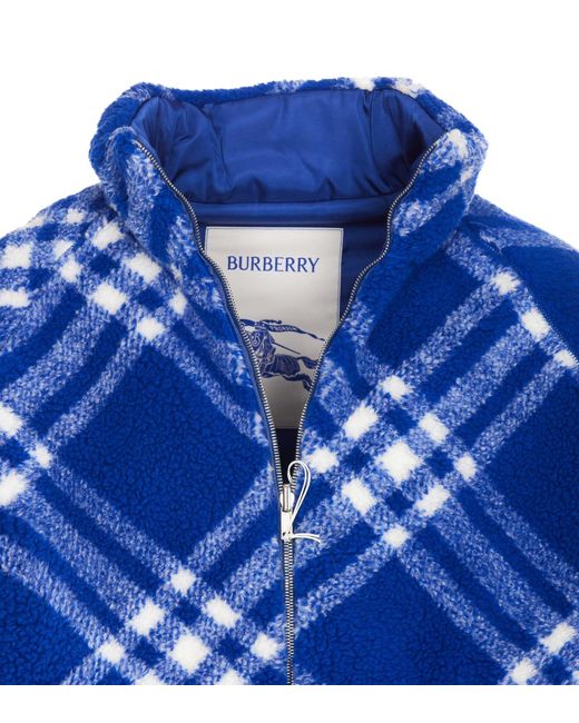 Burberry Blue Jackets for men