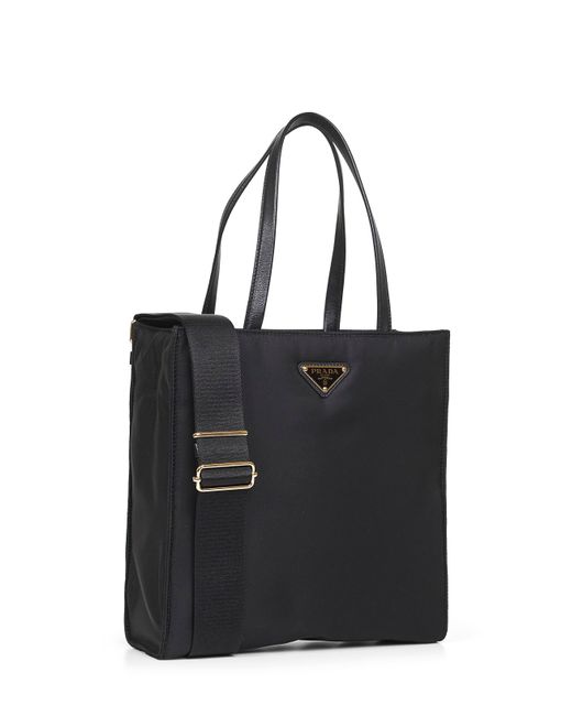 Prada Black Shoulder Bag Recycled Polyamide