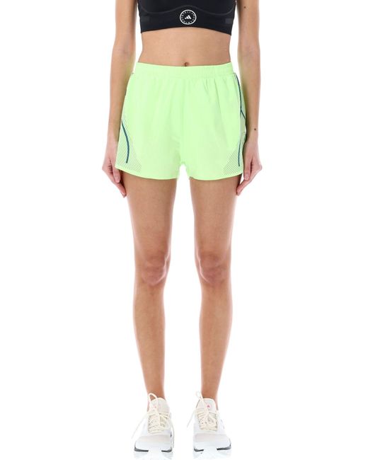 Adidas By Stella McCartney Green Truepace Running Shorts