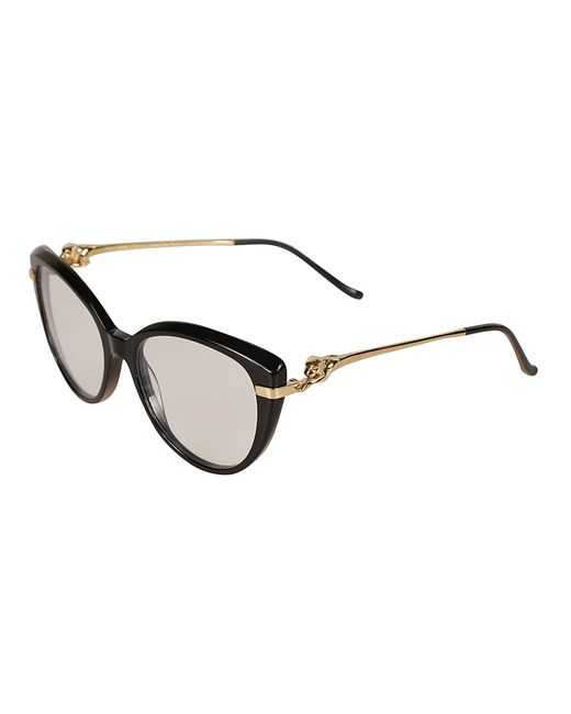 Cartier Brown Round Cat-Eye Sunglasses Sunglasses