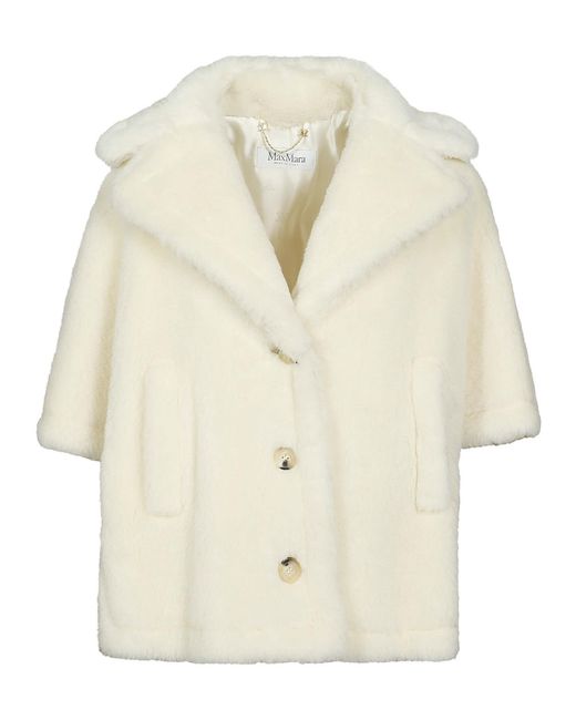 Max Mara Natural Aleggio Teddy Cape