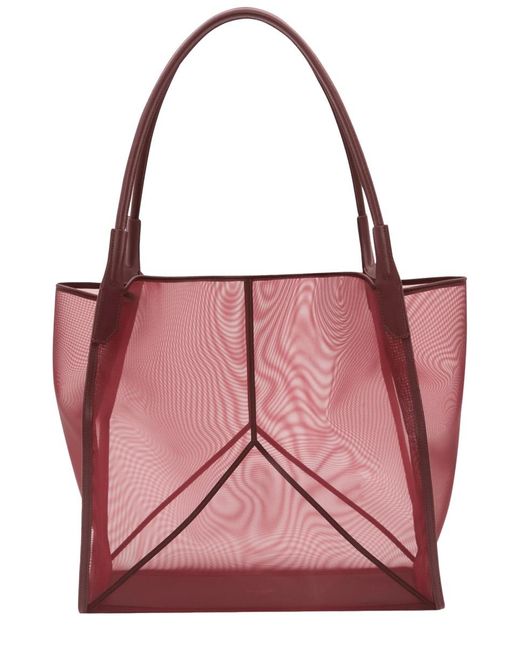 Victoria Beckham Pink Victoria Tote Bag Polyamide Handbags