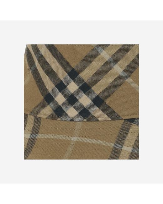 Burberry Green Hat Cotton Check