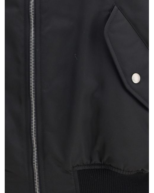 Saint Laurent Blue Bomber Boule Oversiz for men