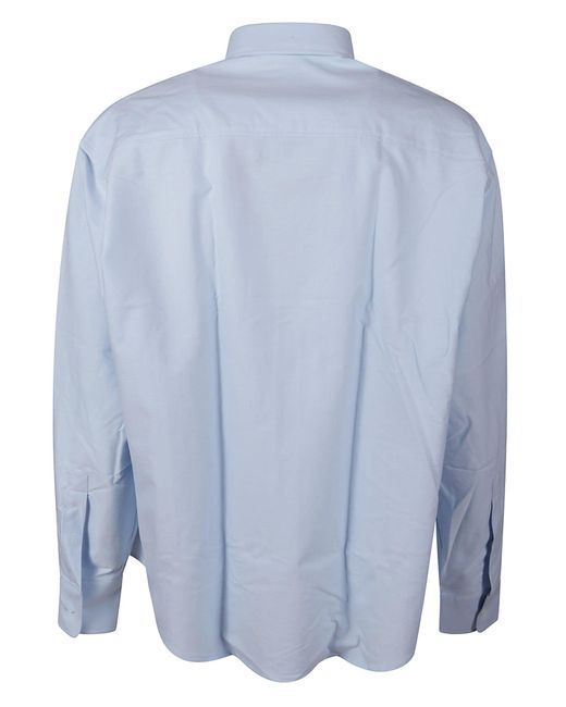 AMI Blue Oxford Shirt