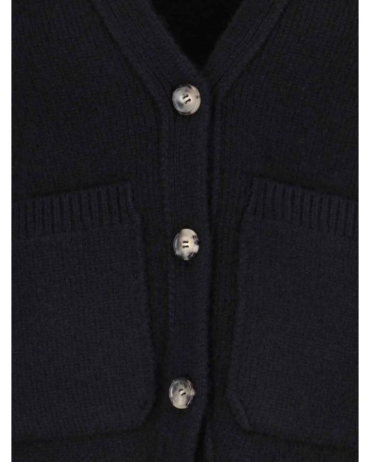 Khaite Black The Scarlet Cardigan