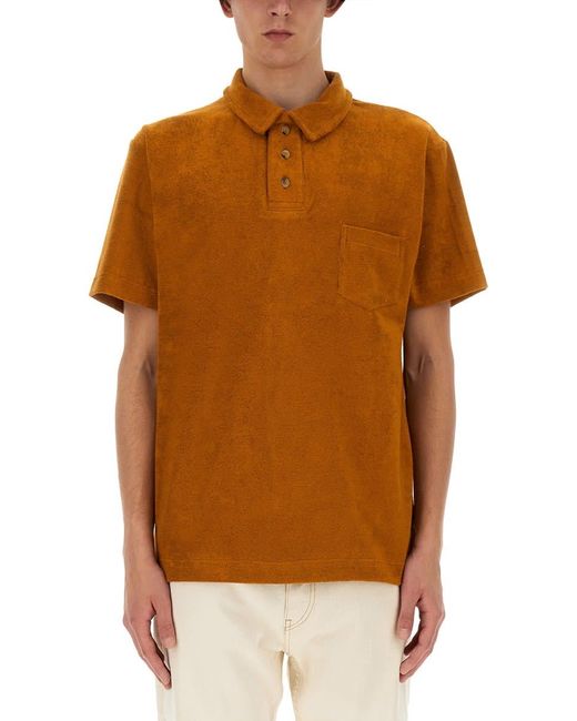 Howlin' By Morrison Brown Mr Fantasy Polo Shirt for men