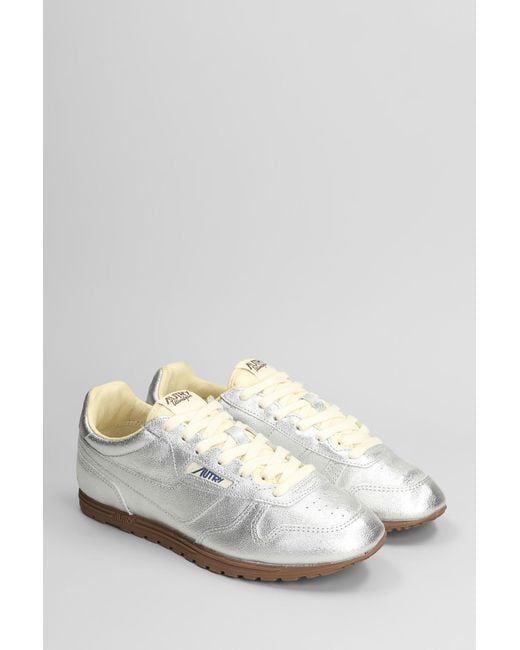 Autry White Windspin Low Sneakers