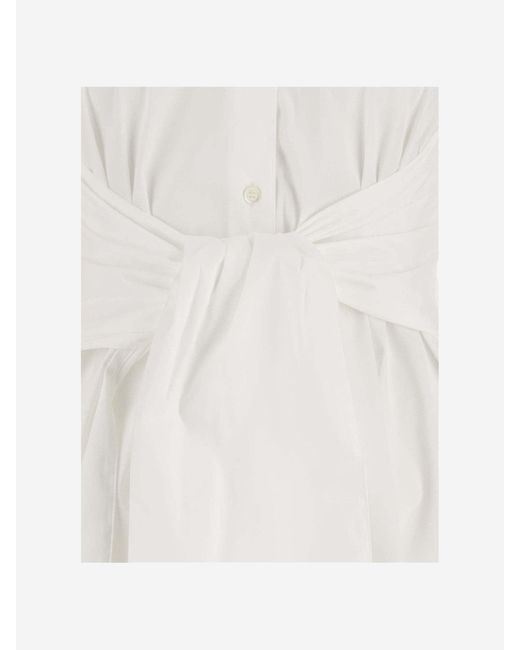 Aspesi White Cotton-Blend Shirt