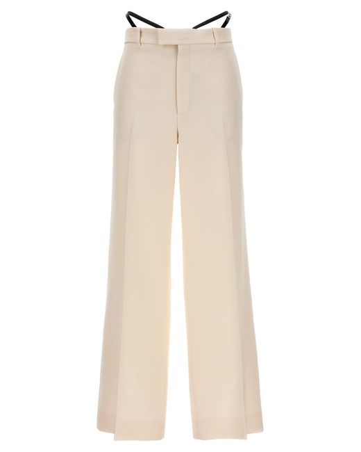 Gucci Natural Cady Trousers