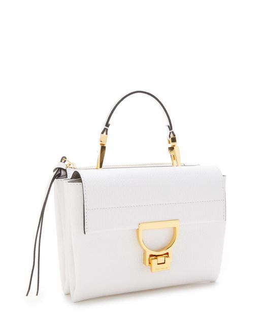 Coccinelle White Arlettis Handbag