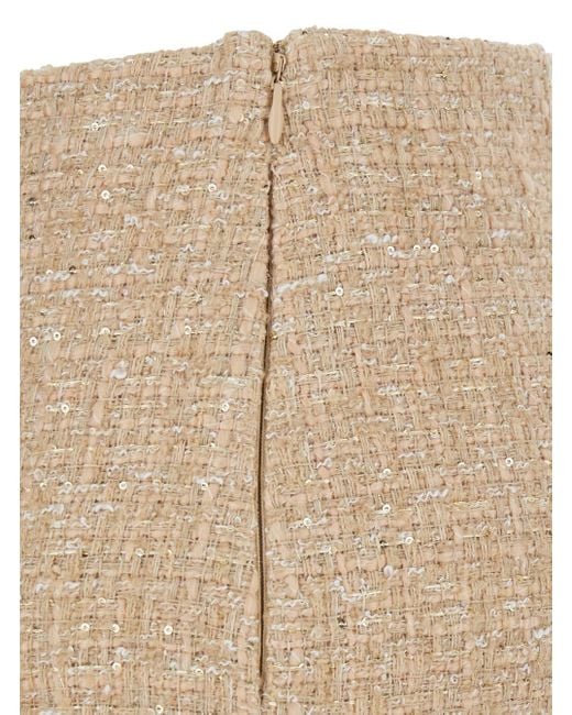 Twinset Natural Minigonna