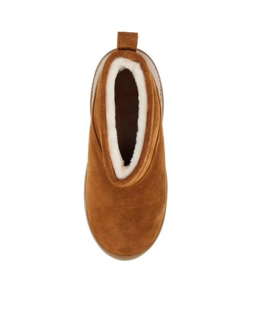 Moon Boot Brown Luna Suede Low Boots