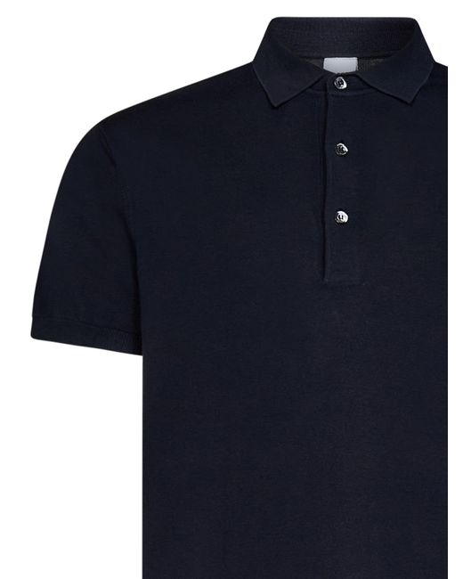 Aspesi Blue Polo Shirt for men