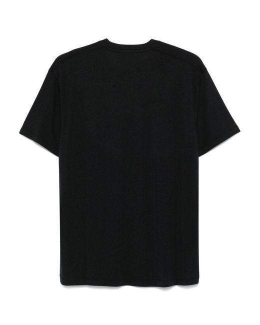 Tom Ford Black Lyocell-Cotton T-Shirt for men