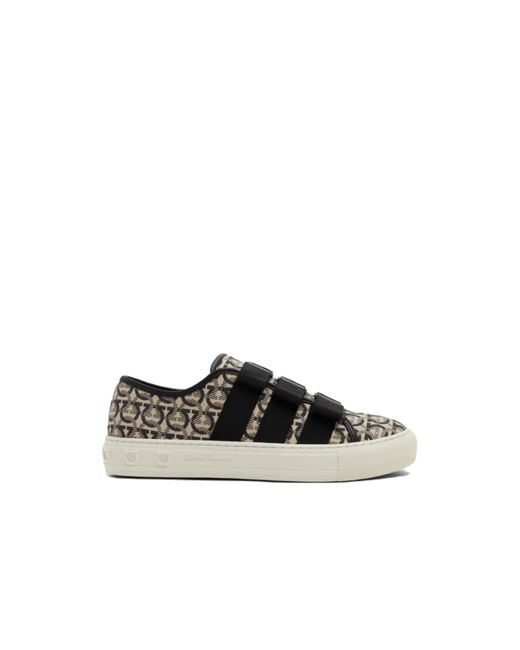 Ferragamo Black Ferragamo Nataly Sneakers,