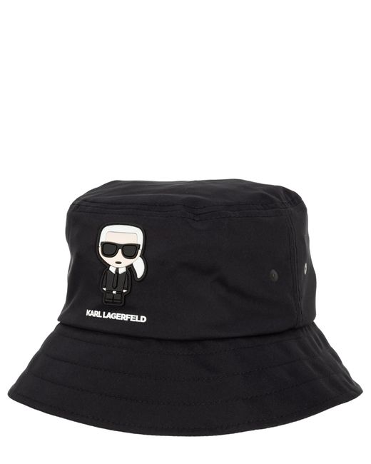 Karl Lagerfeld Synthetic K/ikonik Hat in Black for Men - Save 1% | Lyst