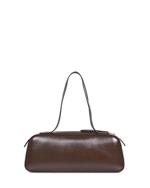 Khaite Brown Chestnut Simona Shoulder Bag