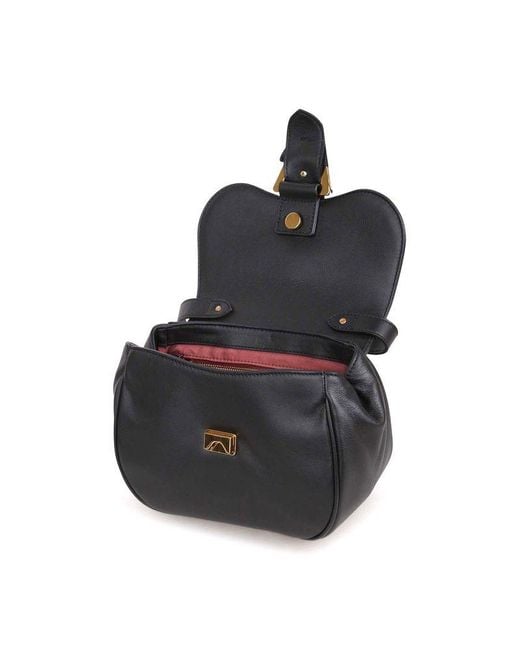 Coccinelle Black Crossbody Bag Cow Leather Crossbody-Bags