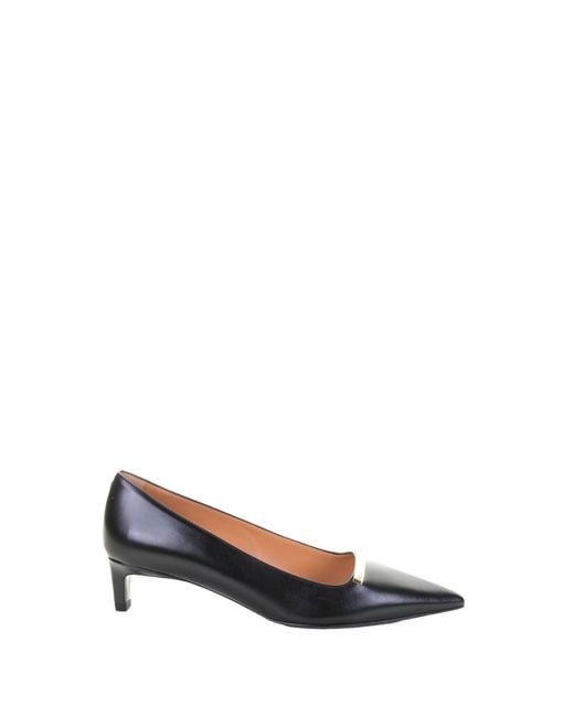 Tod's White Tods With Heel Leather