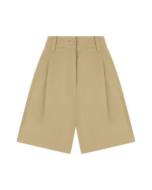 Weekend by Maxmara Natural Cotton Bermuda Shorts