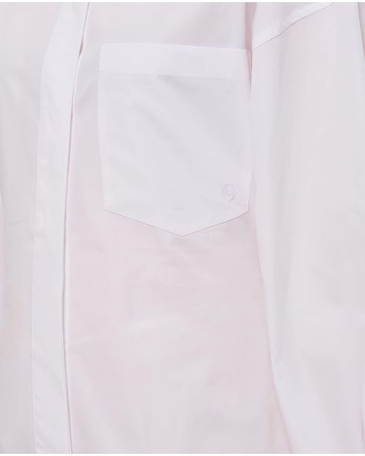 Stella McCartney White Cotton Shirt Dress