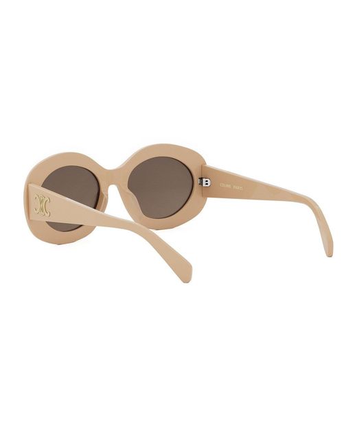 Céline Brown Triomphe Acetato Sunglasses