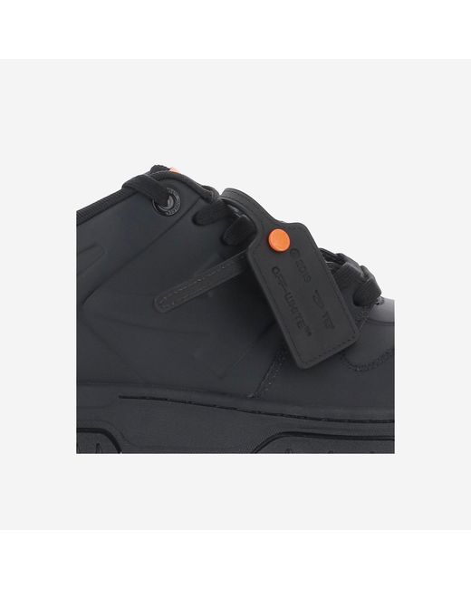 Off-White c/o Virgil Abloh Black Sneakers Out Of Office Polyurethane for men