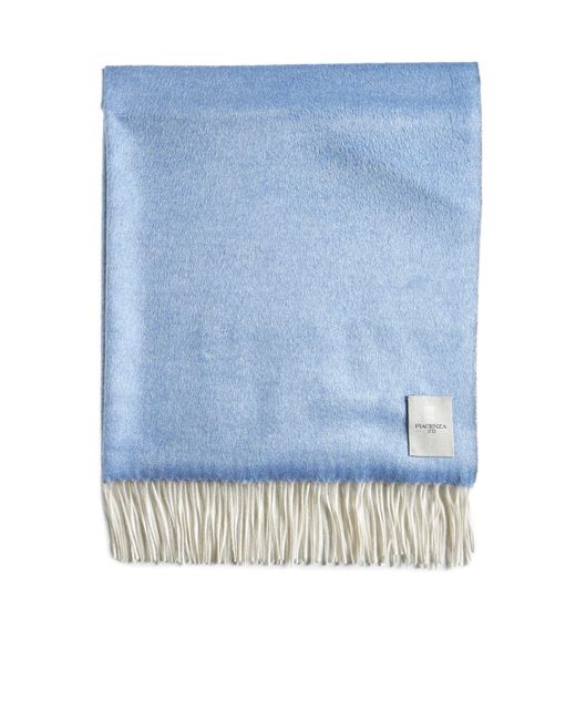Piacenza Cashmere Blue Scarf for men