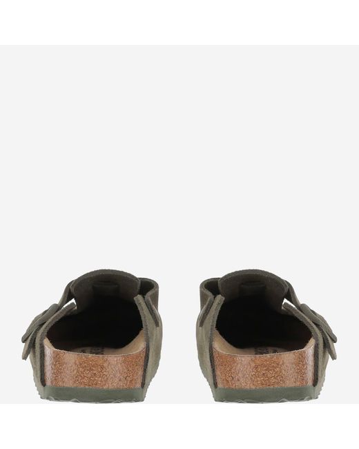 Birkenstock Brown Boston Mules