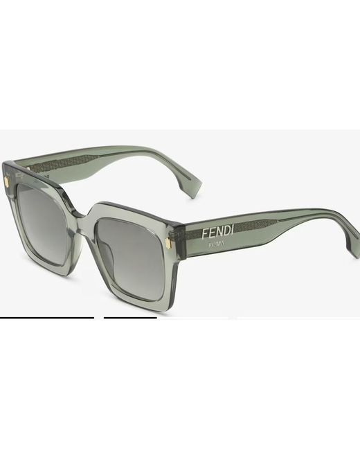 Fendi Gray Fe40101I 20B Sunglasses