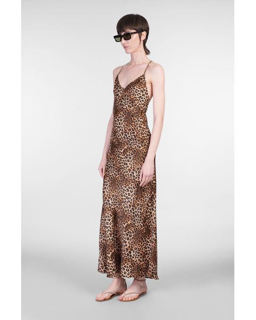 Mc2 Saint Barth Natural Eydis Long Dress