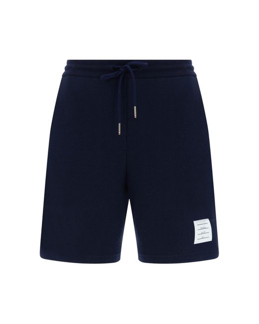 Thom Browne Blue Bermuda Shorts for men