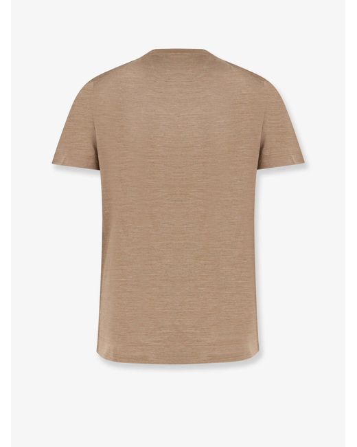Boss Natural Cotton And Silk T-Shirt for men