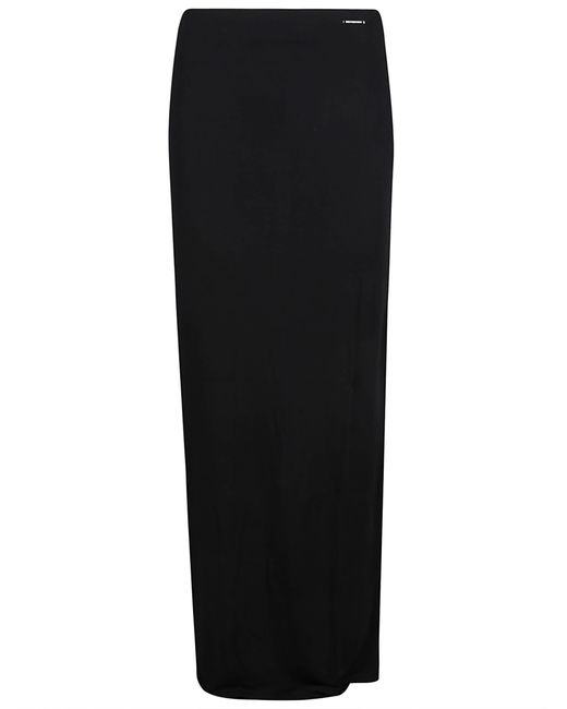 Calvin Klein Black Elevated Maxi Skirt
