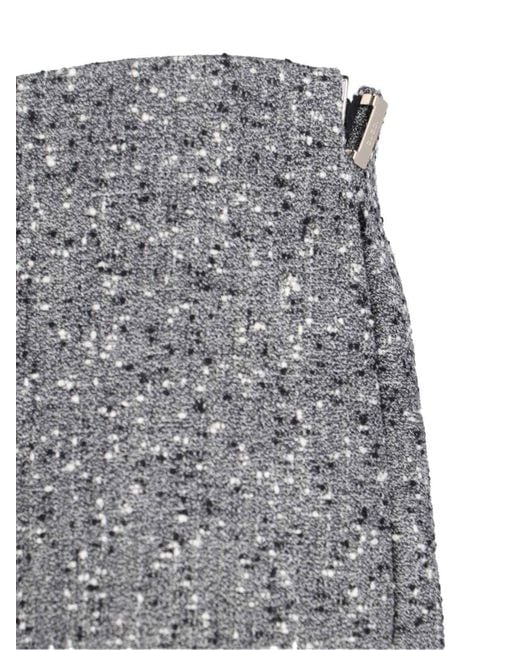 Gucci Gray Midi Skirt