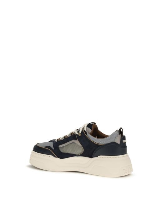 Fendi White Force Sneakers for men