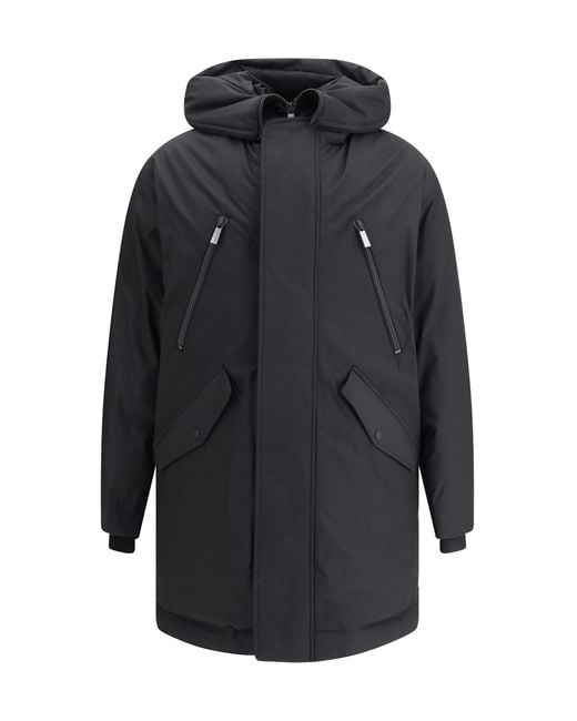 DSquared² Black Parka for men