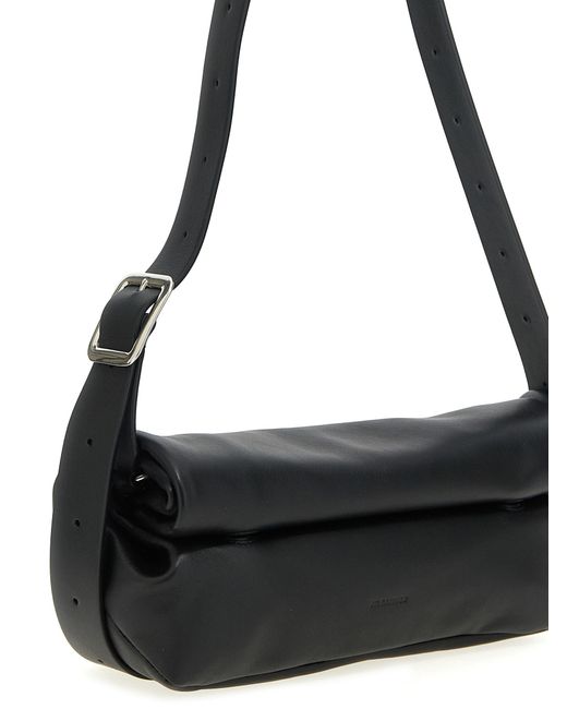 ハンドバッグ JIL SANDER 'Rollup' small handbag Black Rollup Small Woman | Jil Sander Official Online Store