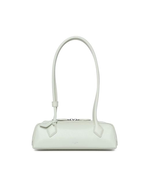 Alaïa White Le Teckel Small Leather Bag