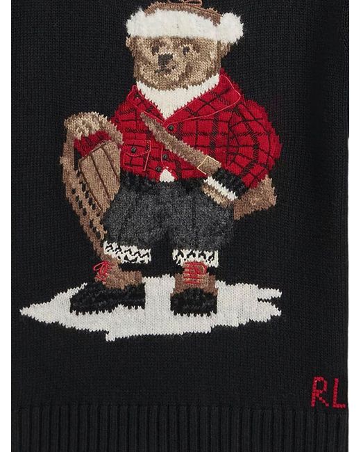 Polo Ralph Lauren Black Kids Sweater Cotton for men