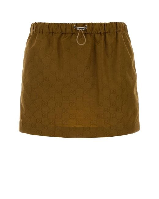 Gucci Green Skirt