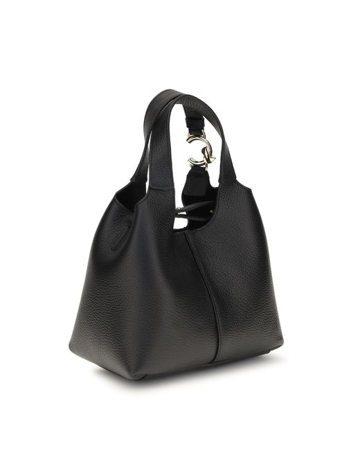 Coccinelle Black Handbag C-Easy Calf Leather Shoulder Bags